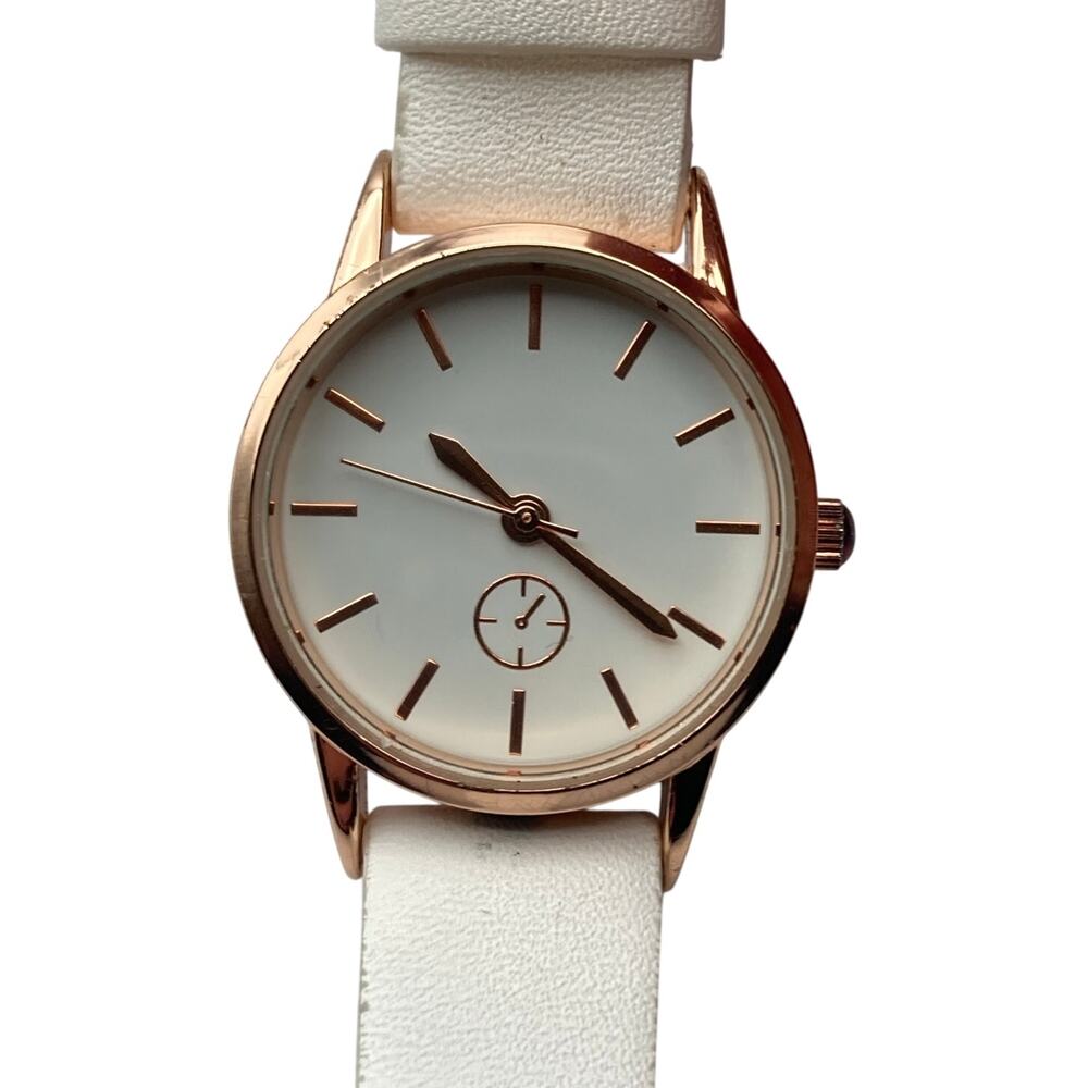 Women's Minimalist Bijou Brigitte Watch 27mm Rose Gold - New Battery Adjustable